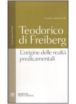 ORIGINE DELLE REALTA' PREDICAMENTALI (L')