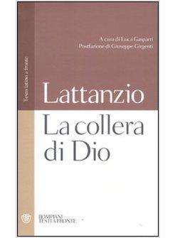 LA COLLERA DI DIO TESTO LATINO A FRONTE 