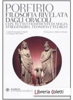 FILOSOFIA RILEVATA DAGLI ORACOLI