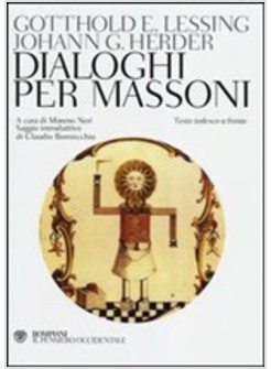 DIALOGHI PER MASSONI. TESTO TEDESCO A FRONTE