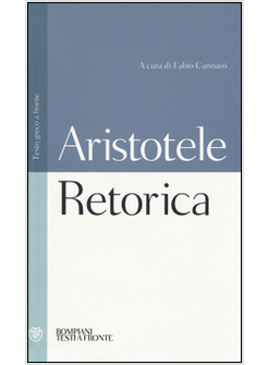 RETORICA. TESTO GRECO A FRONTE