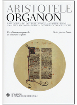 ORGANON. TESTO GRECO A FRONTE