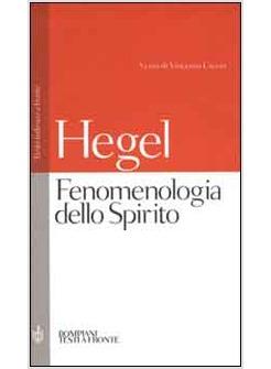 FENOMENOLOGIA DELLO SPIRITO