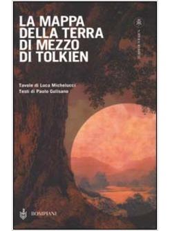 MAPPA DELLA TERRA DI MEZZO DI TOLKIEN