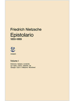 EPISTOLARIO. VOL. 1: 1850-1869