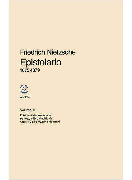 EPISTOLARIO. VOL. 3: 1875 - 1879