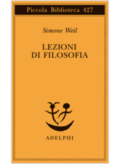LEZIONI DI FILOSOFIA