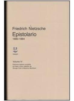 EPISTOLARIO 1880-1884