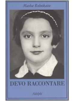 DEVO RACCONTARE 