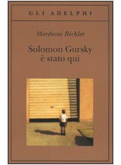 SOLOMON GURSKY E' STATO QUI