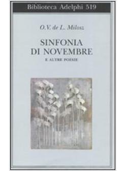 SINFONIA DI NOVEMBRE E ALTRE POESIE