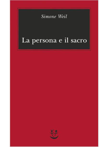 LA PERSONA E IL SACRO