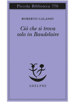 CIO' CHE SI TROVA SOLO IN BAUDELAIRE