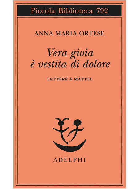 VERA GIOIA E' VESTITA DI DOLORE LETTERE A MATTIA