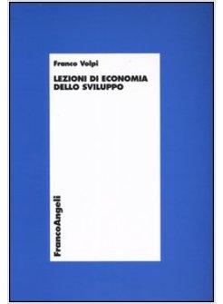 LEZIONI DI ECONOMIA DELLO SVILUPPO