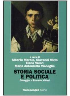 STORIA SOCIALE E POLITICA OMAGGIO A ROSARIO VILLARI