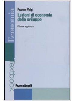 LEZIONI DI ECONOMIA DELLO SVILUPPO