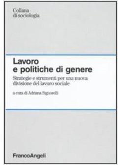 LAVORO E POLITICHE DI GENERE