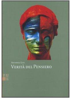 VERITA' DEL PENSIERO FONDAMENTI DI LOGICA ALETICA