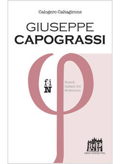 GIUSEPPE CAPOGRASSI