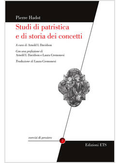 STUDI DI PATRISTICA E DI STORIA DEI CONCETTI