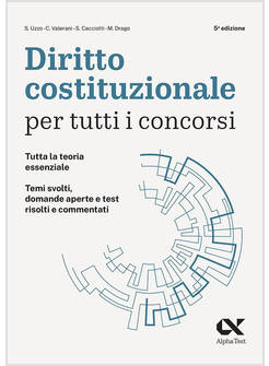 DIRITTO COSTITUZIONALE PER TUTTI I CONCORSI