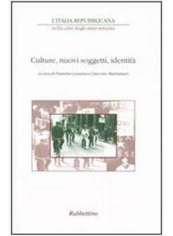 CULTURE NUOVI SOGGETTI IDENTITA'