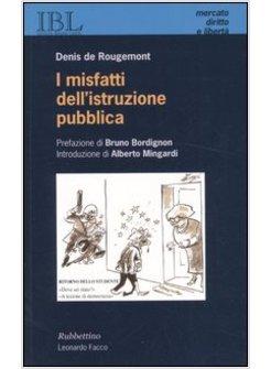 MISFATTI DELL'ISTRUZIONE PUBBLICA (I)
