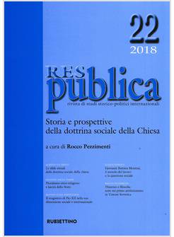 RES PUBLICA (2018). VOL. 22