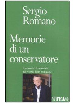 MEMORIE DI UN CONSERVATORE