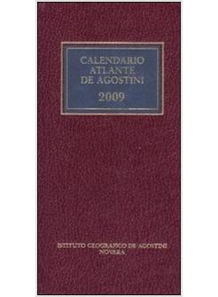 CALENDARIO ATLANTE DE AGOSTINI 2009