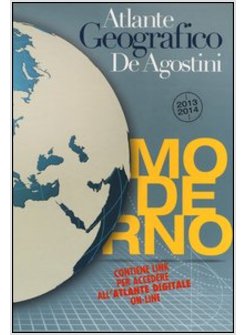 ATLANTE GEOGRAFICO MODERNO. CON AGGIORNAMENTO ONLINE