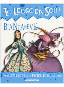 BIANCANEVE. CON ADESIVI. CON APP PER TABLET E SMARTPHONE