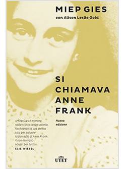 SI CHIAMAVA ANNA FRANK