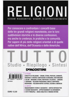 TUTTO RELIGIONI. SCHEMI RIASSUNTIVI, QUADRI DI APPROFONDIMENTO