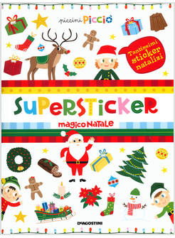 MAGICO NATALE SUPERSTICKER EDIZIONE A COLORI