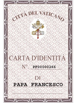 La Carta D'Identita' Di Papa Francesco - Bonanomi Erminio 