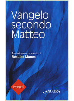 VANGELO SECONDO MATTEO