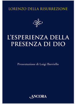 L'ESPERIENZA DELLA PRESENZA DI DIO