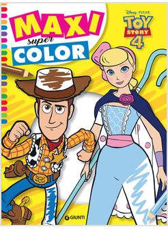 TOY STORY 4. MAXI SUPERCOLOR EDIZIONE A COLORI