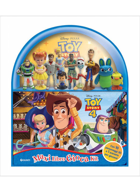 TOY STORY 4. MAXI LIBRO GIOCA KIT. EDIZIONE A COLORI. CON 10 PERSONAGGI 3D