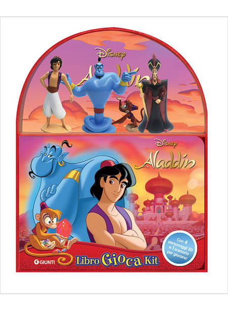 ALADDIN. LIBRO GIOCA KIT. CON 4 GADGET