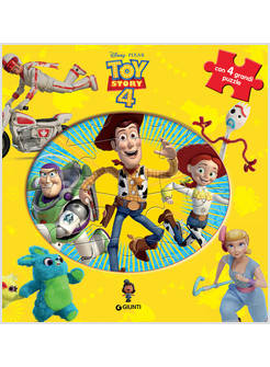 TOY STORY 4. LIBRO PUZZLE CON 4 GRANDI PUZZLE