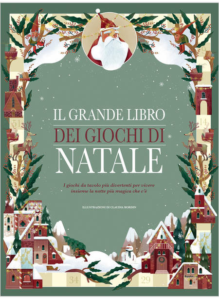 GRANDE LIBRO DEI GIOCHI DI NATALE. I GIOCHI DA TAVOLO PIU' DIVERTENTI