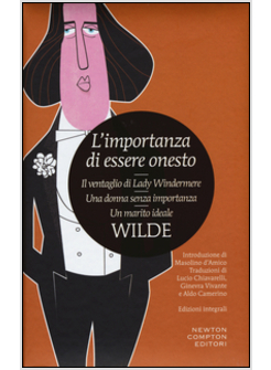 IMPORTANZA DI ESSERE ONESTO-IL VENTAGLIO DI LADY WINDERMERE-UNA DONNA SENZA IMPO