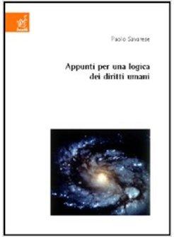 APPUNTI PER UNA LOGICA DEI DIRITTI UMANI