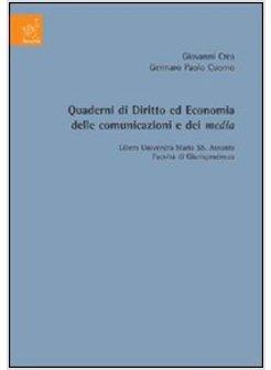 QUADERNI DI DIRITTO ED ECONOMIA 2008 VOL IV 