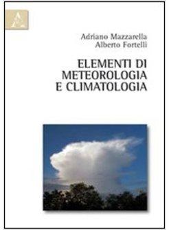 ELEMENTI DI METEOROLOGIA E CLIMATOLOGIA