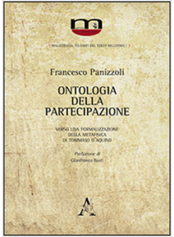ONTOLOGIA DELLA PARTECIPAZIONE. VERSO UNA FORMALIZZAZIONE DELLA METAFISICA DI TO