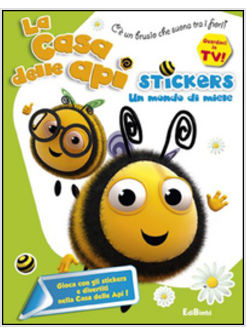 MONDO DI MIELE. LA CASA DELLE API. STICKERS (UN)